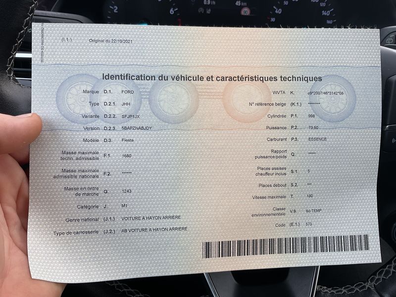 Регистрация на кола